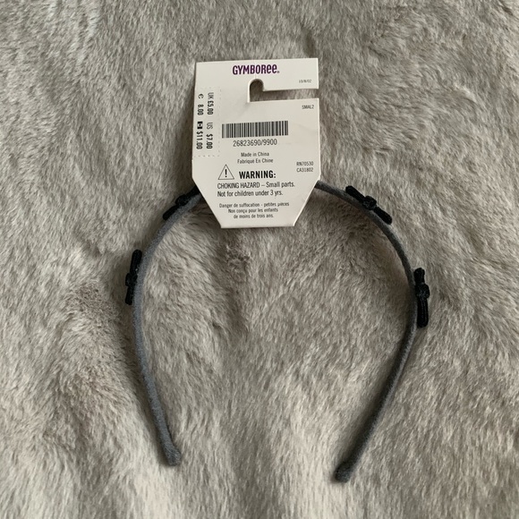 3 for $25 🛍 / Y2k Gymboree Girls Velvety Headband 🖤 - Picture 2 of 3